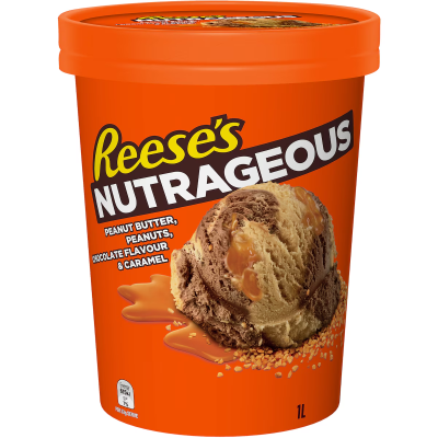 Reese's Nutrageous Ice Cream Tub 1L01